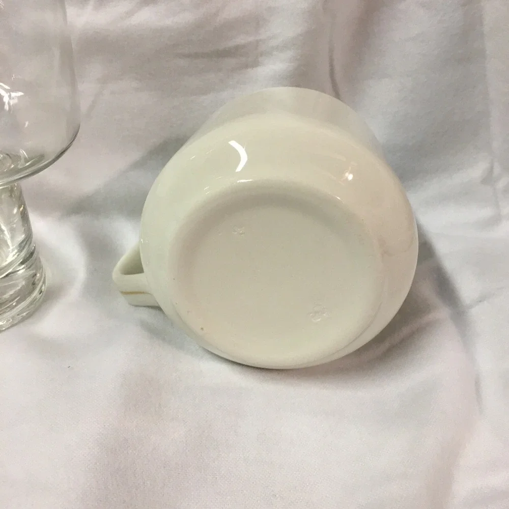 DOCTOR PHARMACIST Apothecary CADUCEUS RX GOLD RIM Coffee Cup‎ and Glass Set